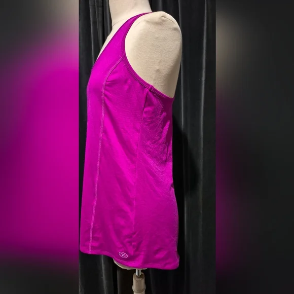 Vibrant Magenta Tank Top for Women - Picture 2 of 4